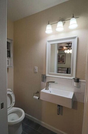 Combined shower/bathtub - ★Deluxe Accessible Suite ★ (Orlando)