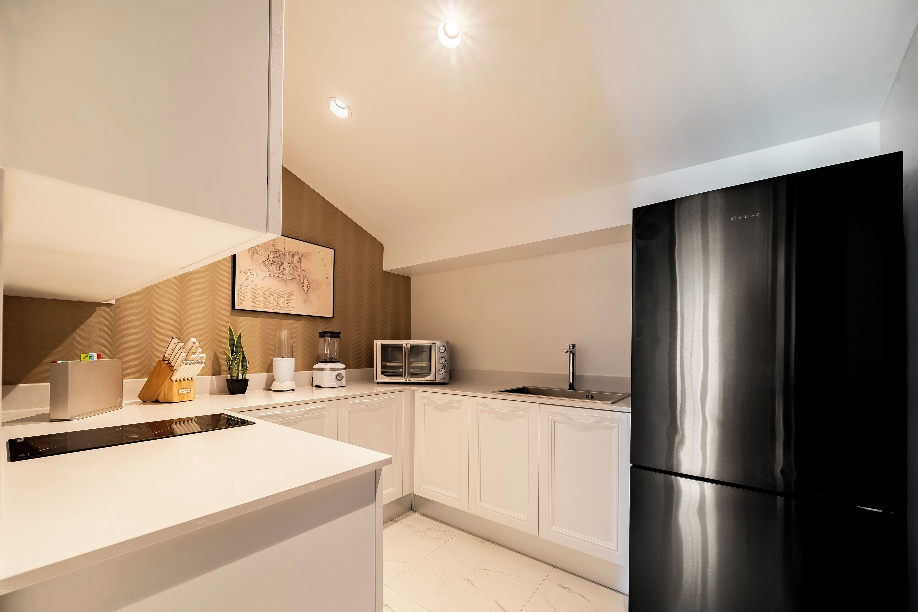 presidential suite (la grande) | private kitchen | espresso maker, coffee/tea maker, high chair