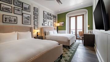 1 bedroom, premium bedding, down comforters, pillowtop beds