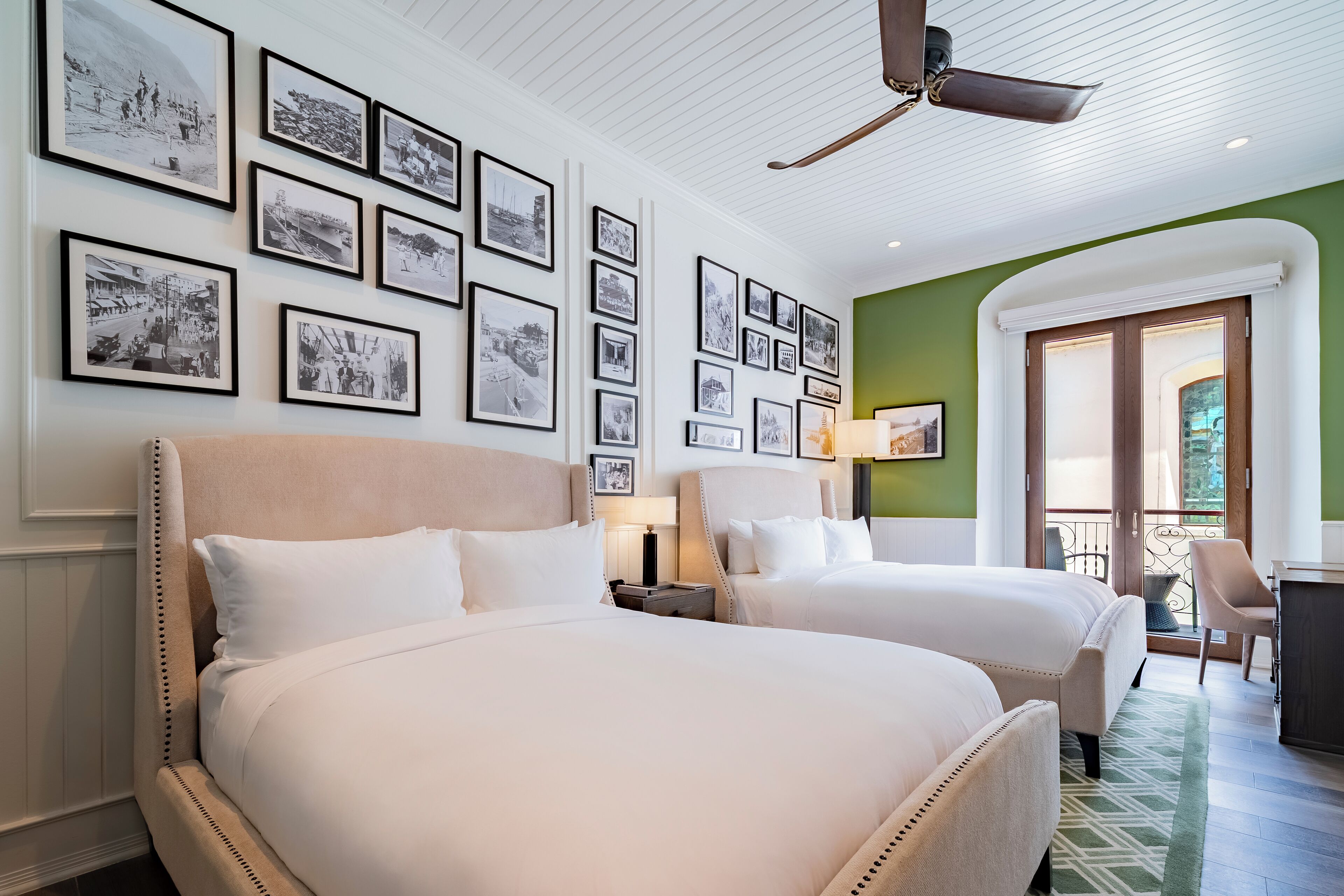 客房, 2 张大床 (Casco) | 高档床上用品、羽绒被、加厚床垫、迷你吧