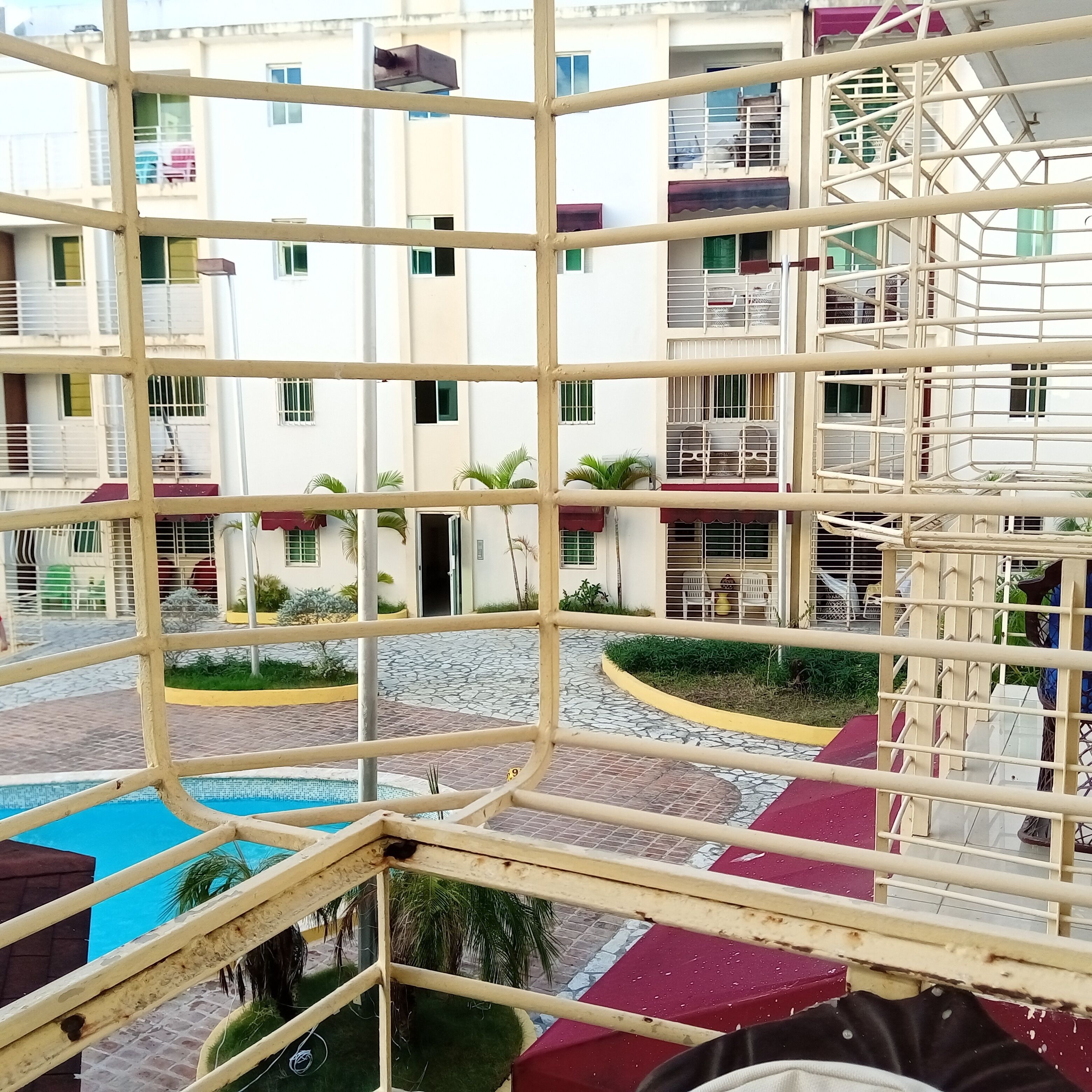 Enceinte de l’hébergement