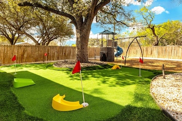 Enjoy a game of putt putt, day or night! HINT...we have glow in the dark golf balls ;)