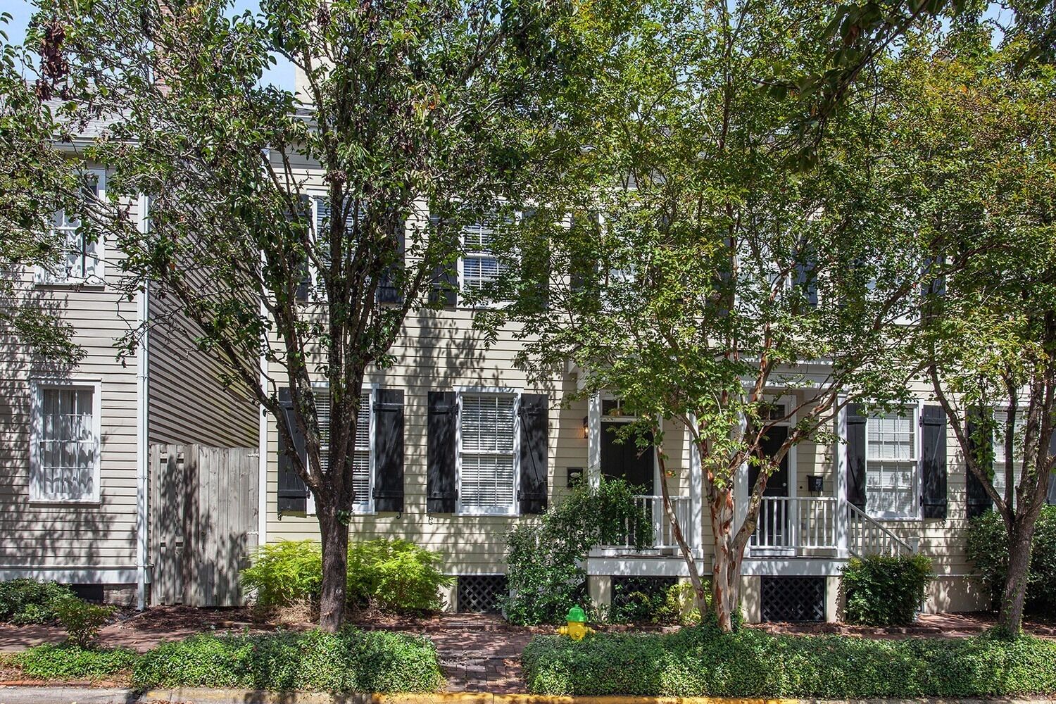 Private House Located on Quiet Taylor Street in Savannah's Historic District.  