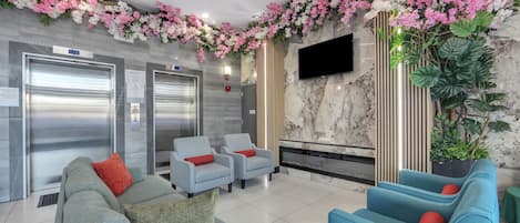 Lobby sitting area