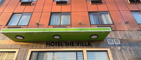 Façade de l’hébergement