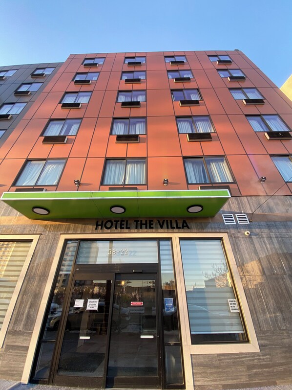 Façade de l’hébergement 