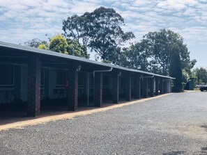 Façade de l’hébergement