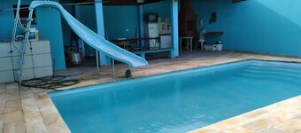 HOUSE WITH SWIMMING POOL AND BARBECUE IN ITANHAEM