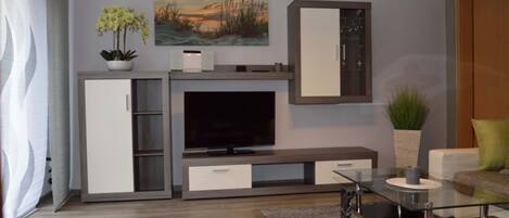 TV, video games, stereo