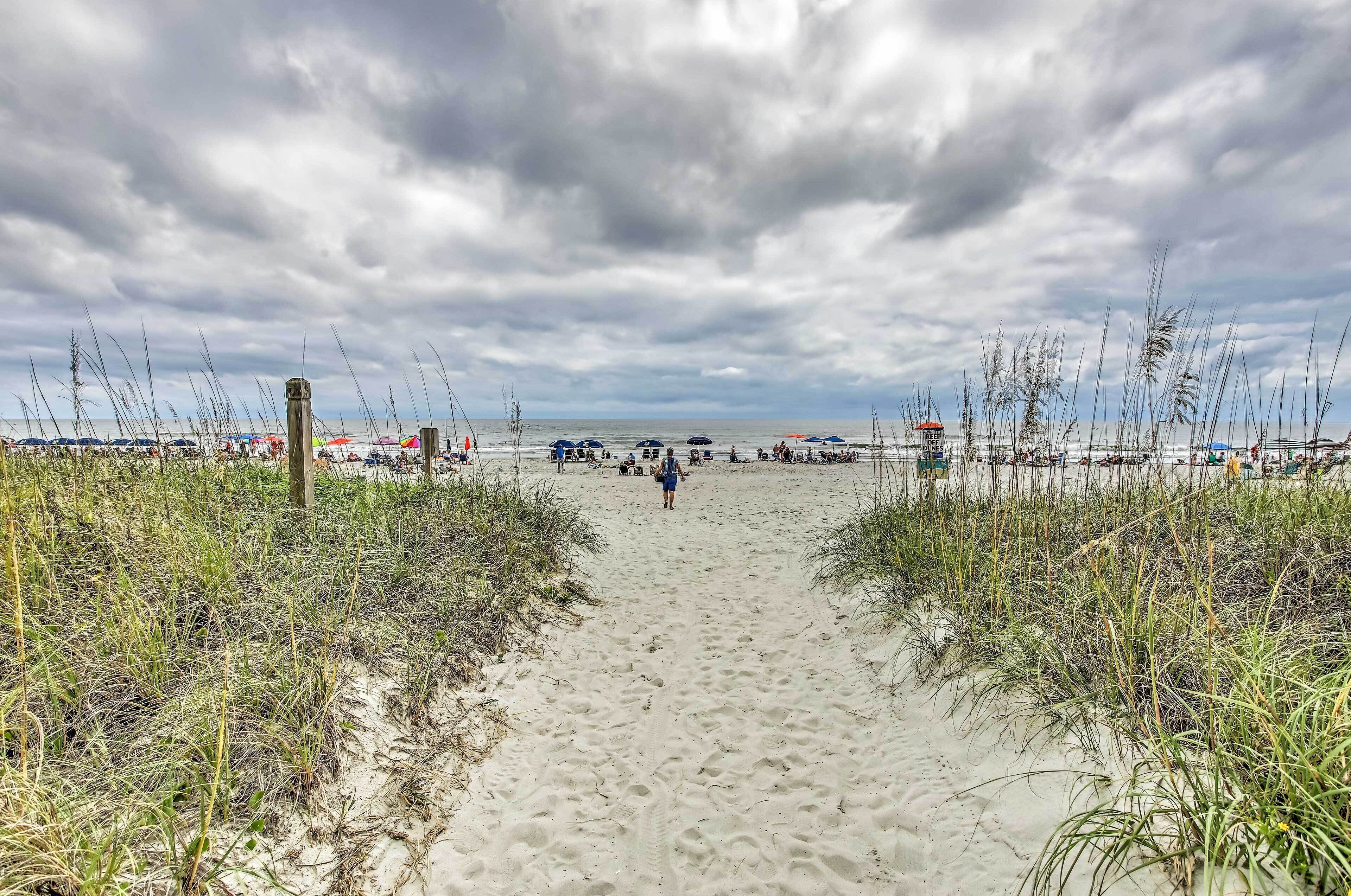 Beach nearby