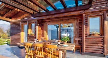 Haustierfreundliche Villa "Chalet Inganna" mit Blick auf den See, Garten & Wi-FI