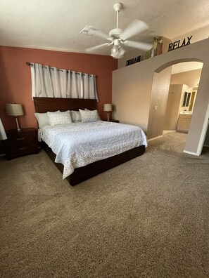 3 bedrooms, iron/ironing board, travel crib, free WiFi