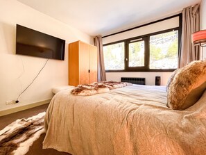 1 soveværelse, sengetøj