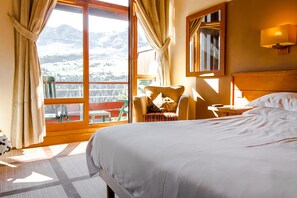 3 bedrooms, free WiFi, bed sheets - Exceptional 3-bed penthouse apartment with fireplaces and stunning views (Flaine)