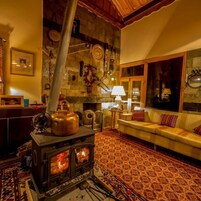 Sala de estar en el lobby