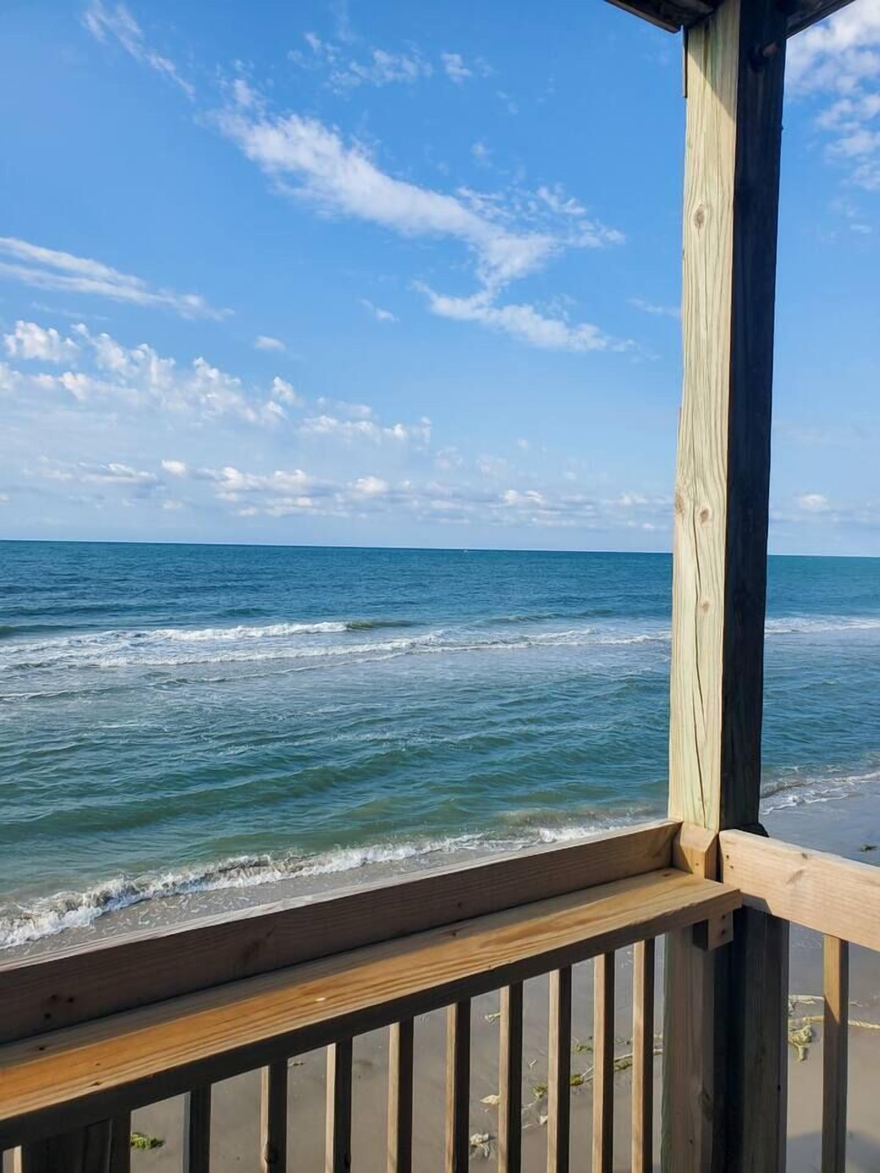On the beach