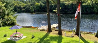 Waterfront cottage with great view