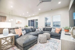 Smart TV, video games, offices