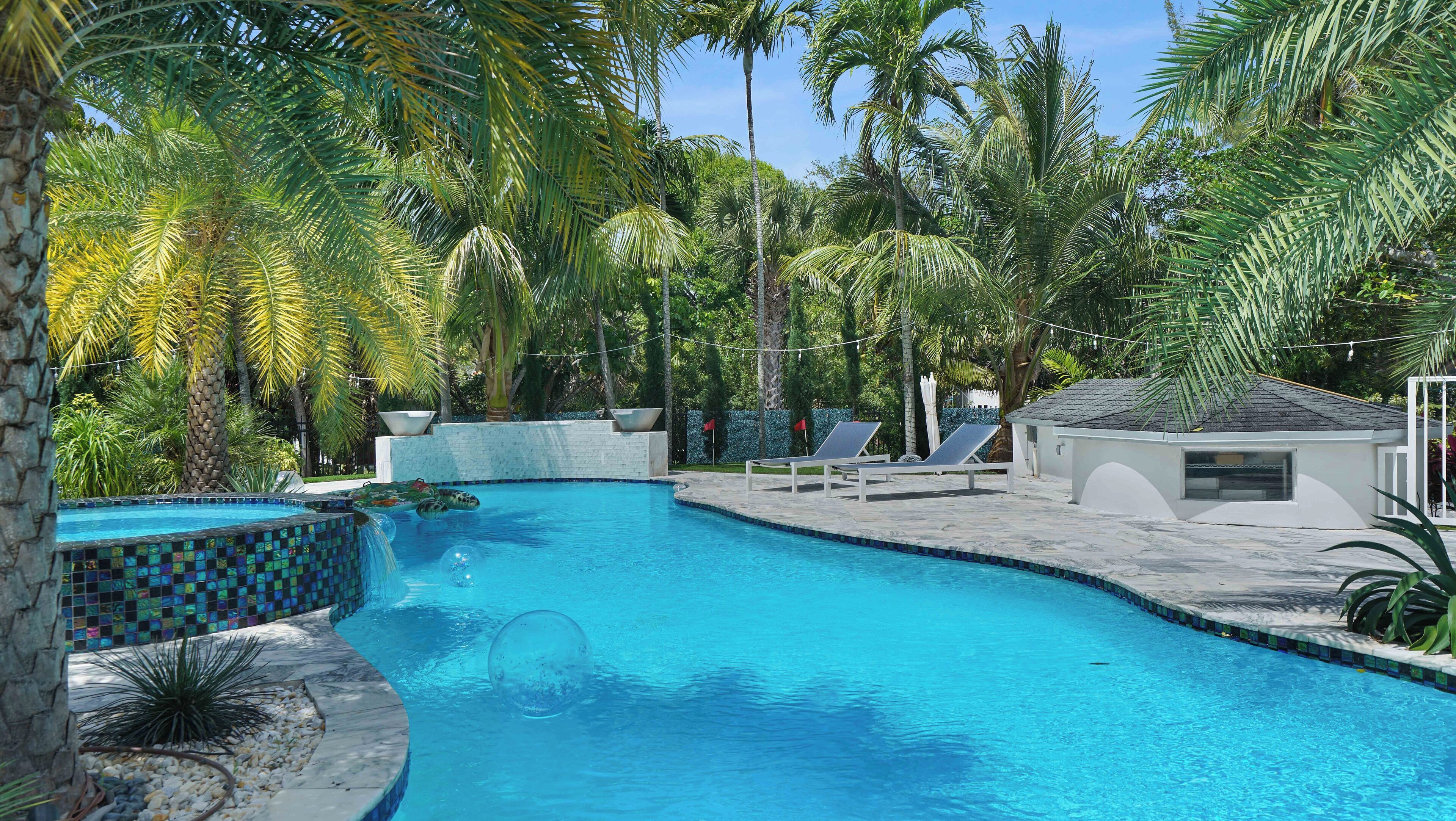 Außenpool, beheizter Pool