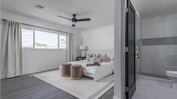 4 bedrooms, iron/ironing board, travel crib, WiFi