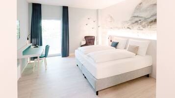 Double Room Single Use | Premium bedding, in-room safe, individually decorated