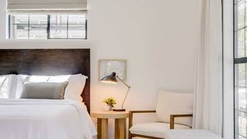 Basic Condo, 1 King Bed | 1 bedroom, desk, laptop workspace, iron/ironing board