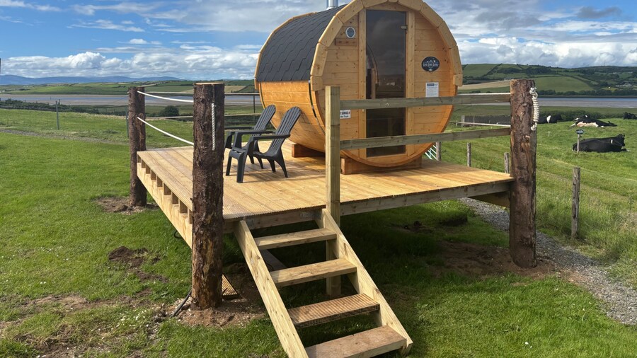The Lazy Llama Shepherd Hut Campview Farm Stay