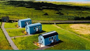 Exterior - The Lazy Llama Shepherd Hut & Sauna (Ballyshannon)
