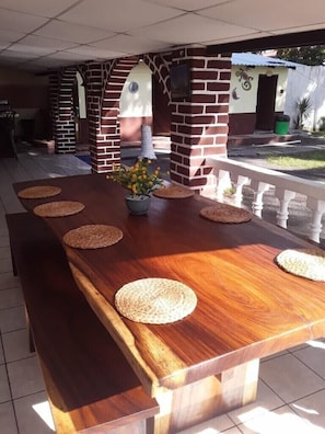 Outdoor dining