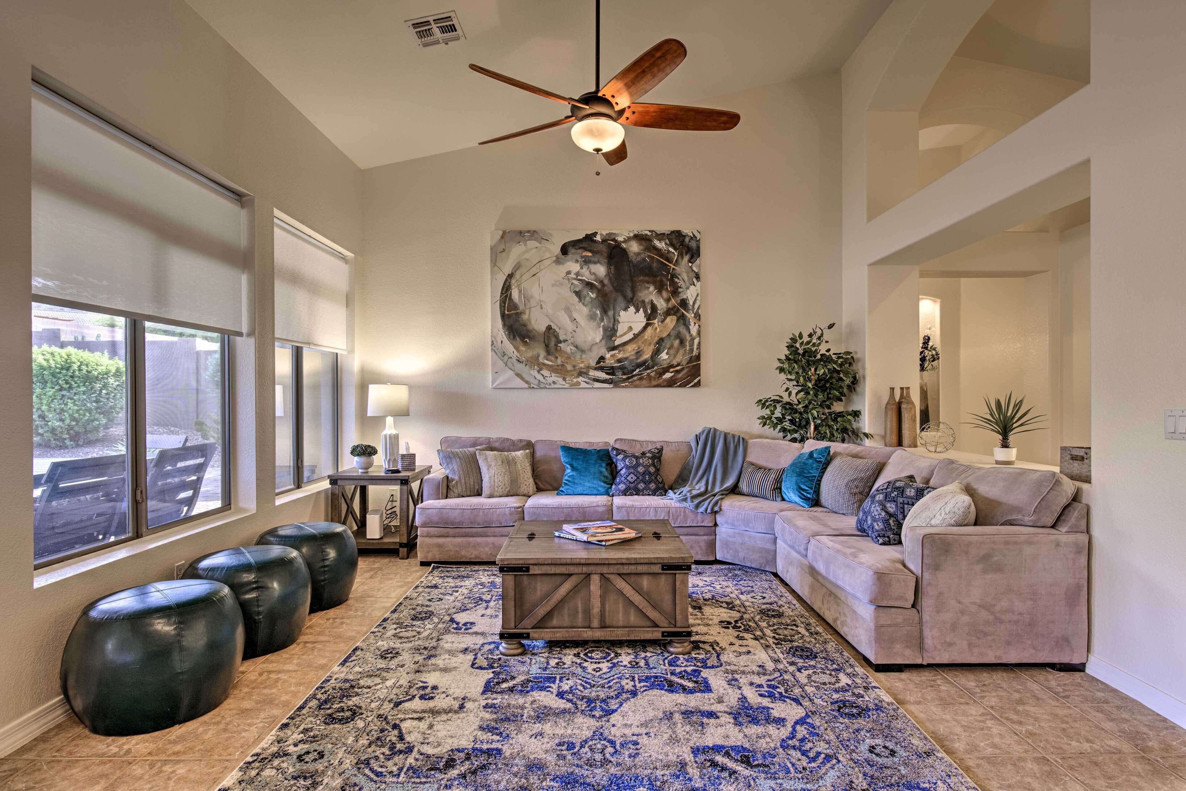 Estrella Mountain Home w/ Heated Pool & Fire Pit!