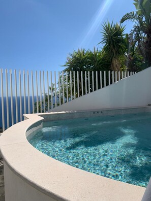 Una piscina riscaldata