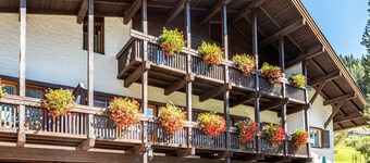 Appartement "Cesa Soramurat 3" avec vue sur la montagne, balcon et jardin commun