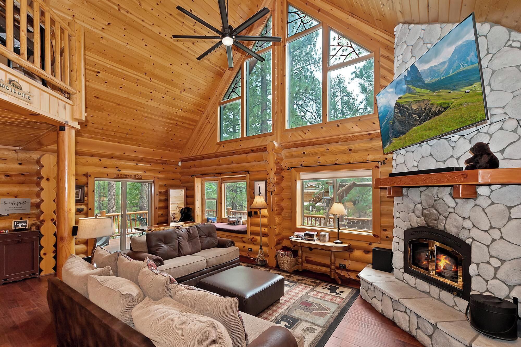 Fernseher, Kamin, Videospiele, DVD-Player