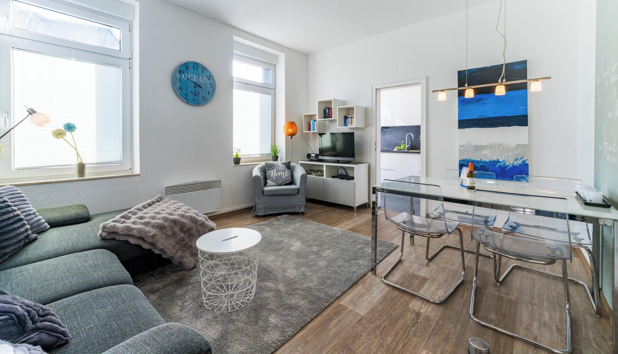 Familienfreundliche Ferienwohnung Am Nordbad Auf Borkum  150 M Zum Strand - Borkum