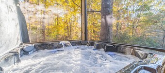 Lazy Bear Cottage | 3BR 3BA Creek Front Retreat | Game Room | Hot Tub | Creek