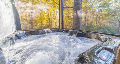 Lazy Bear Cottage | 3BR 3BA Creek Front Retreat | Game Room | Hot Tub | Creek