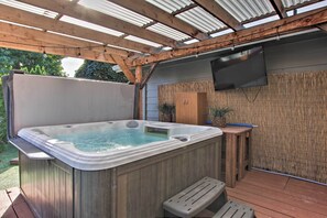 Bain à remous extérieur