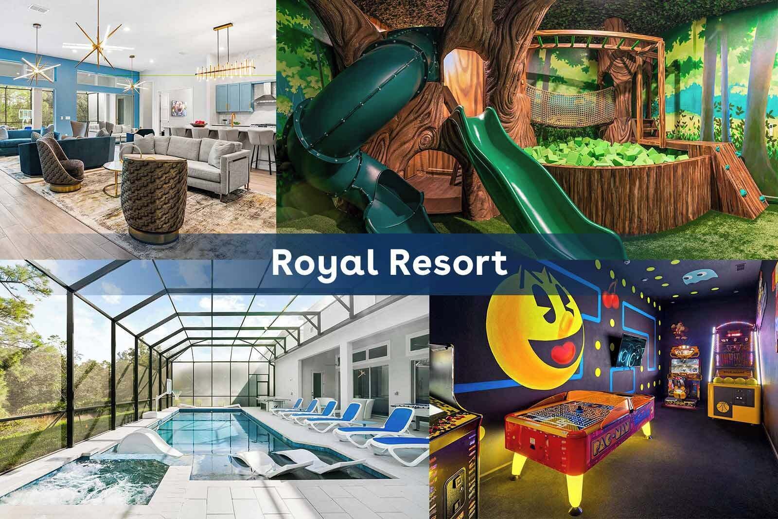 Villa By Villatel | Treehouse RM, Arcade, Game Loft, Theater & Gym - Near Disney