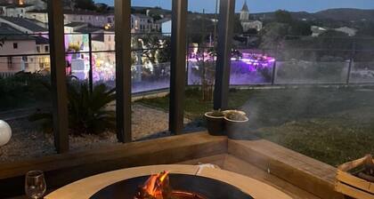 Vue panoramique sur le village