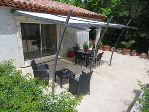 Outdoor dining - The MAJACA at FLAYOSC (Flayosc)