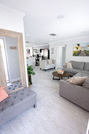 Smart TV, video games, DVD player, books