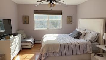 4 habitaciones, escritorio, wifi y ropa de cama