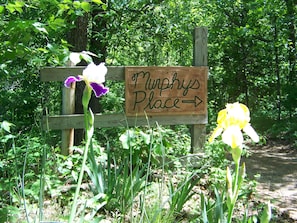 Property grounds - Romantic getaway for 2 with stunning views and Private River Access (Steelville)