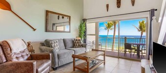 Kapaa Shores A303.  Beautiful Oceanfront Condo wit