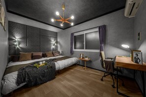4 habitaciones, ropa de cama de alta calidad y decoración personalizada