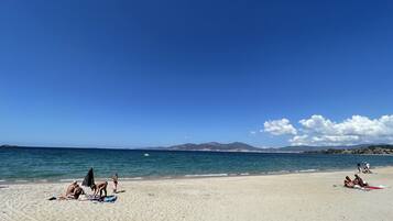 Vlak bij het strand, strandlakens