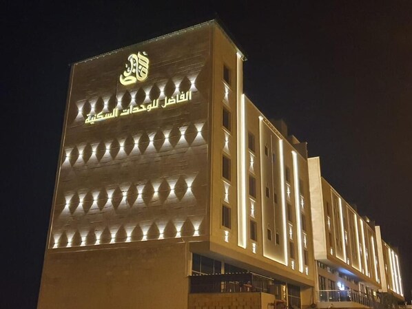 Façade de l’hébergement