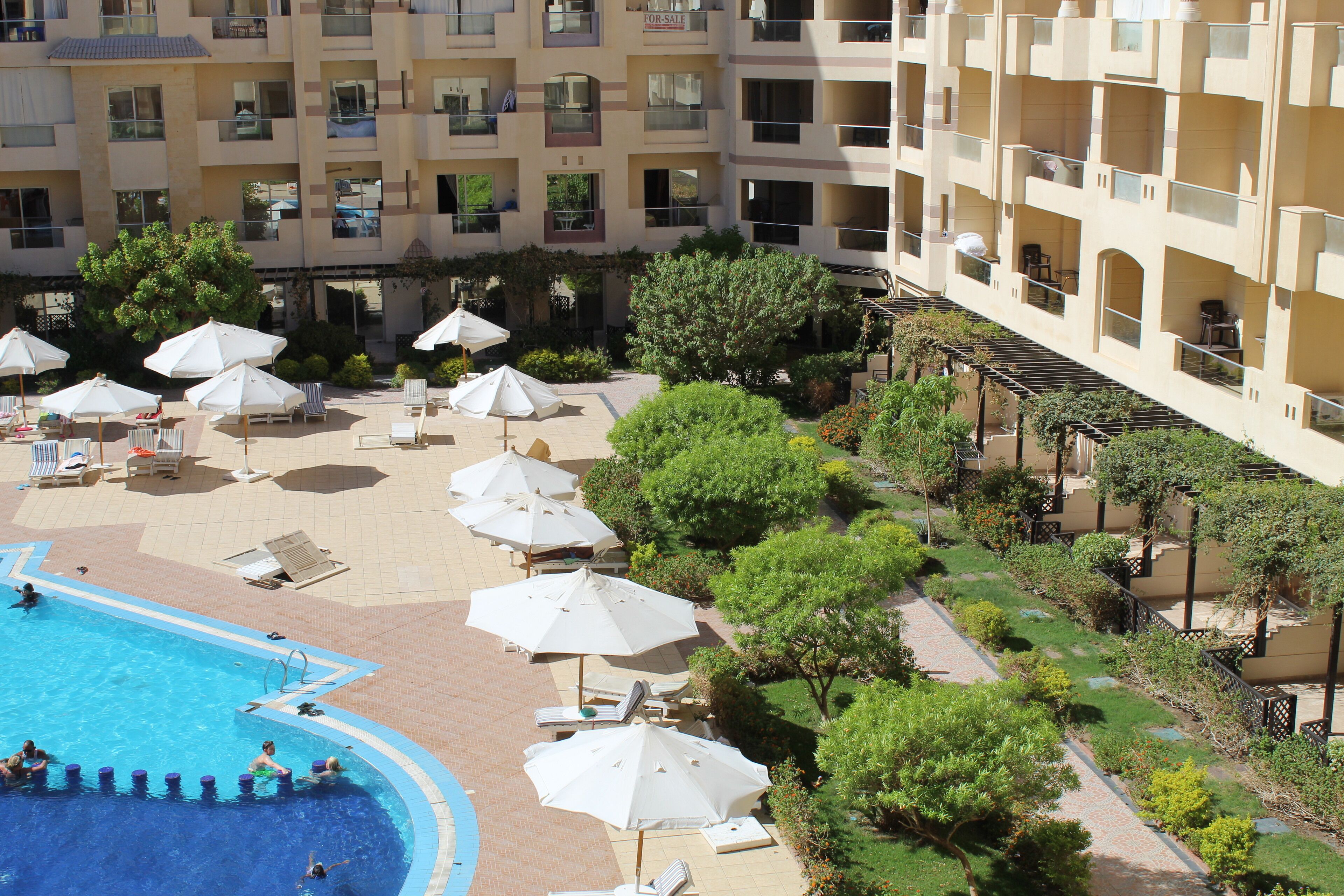 Alberca al aire libre 