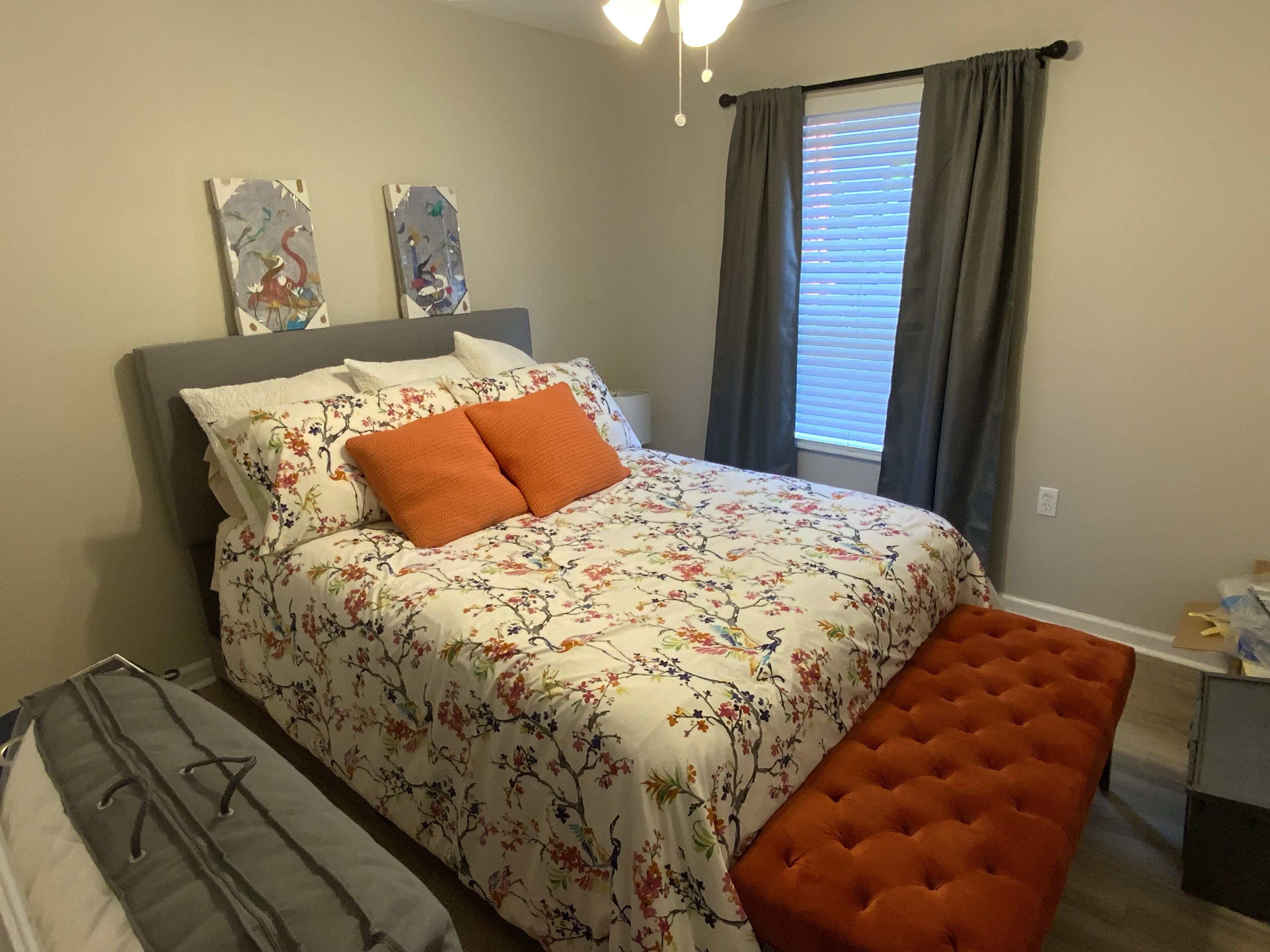 2 bedrooms, desk, iron/ironing board, free WiFi