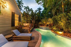 Outdoor pool, a heated pool - The Gideon Lowe House - Old Town Key West  (Key West)